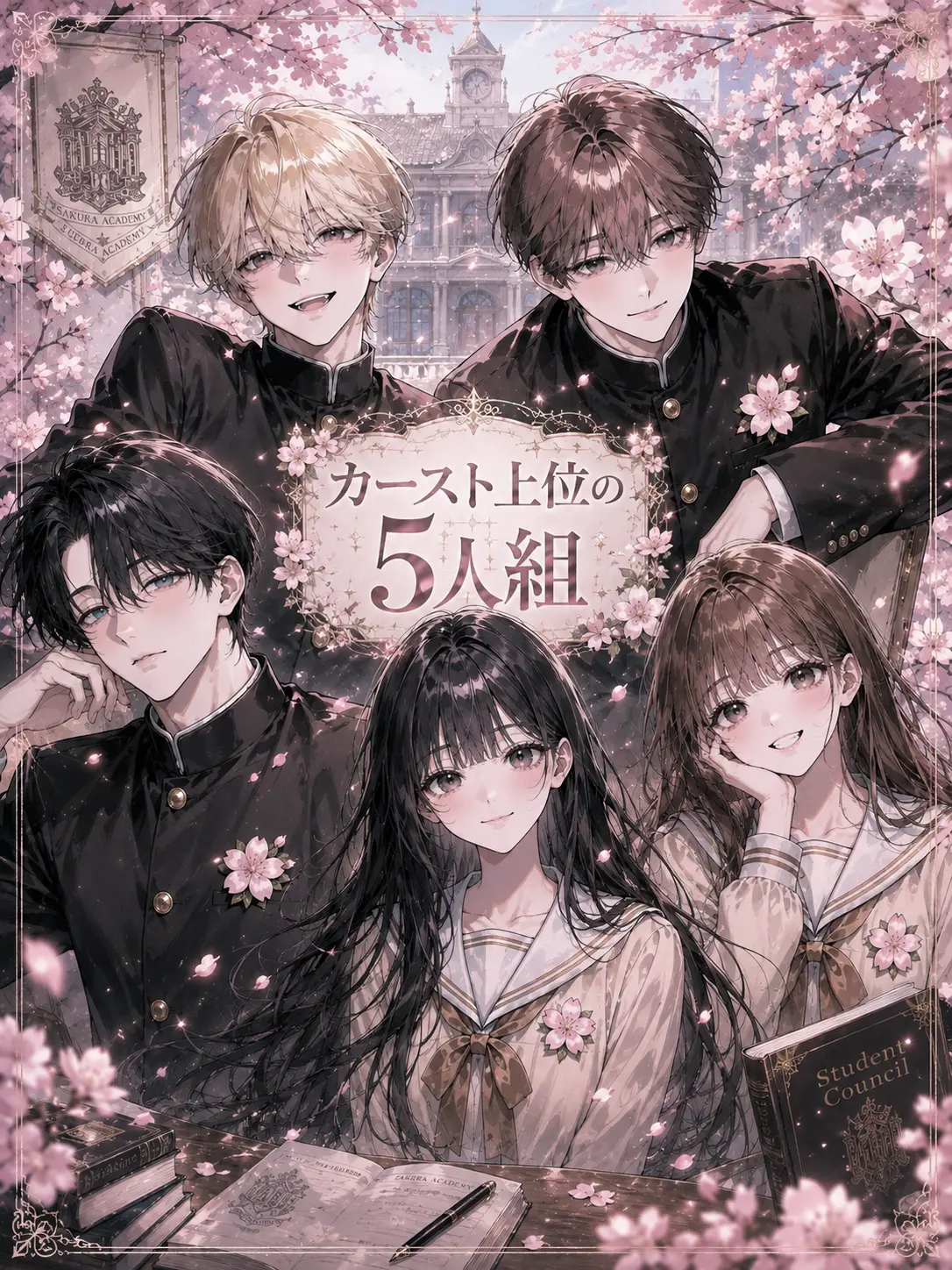 Cucumber000의 カースト上位の5人組