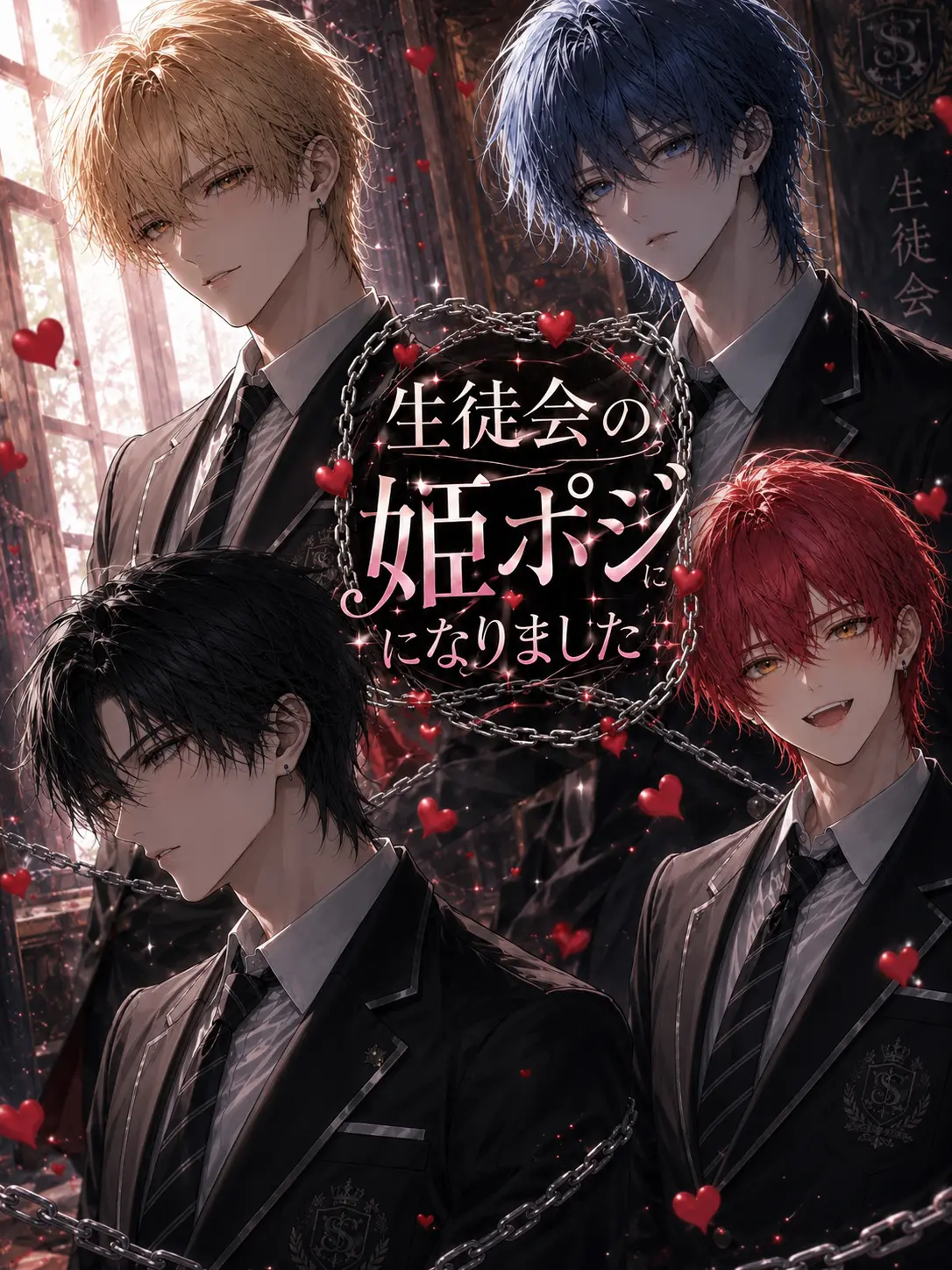 PeachyBrick4333의 生徒会の姫ポジ？になりました⛓️❤️🏹