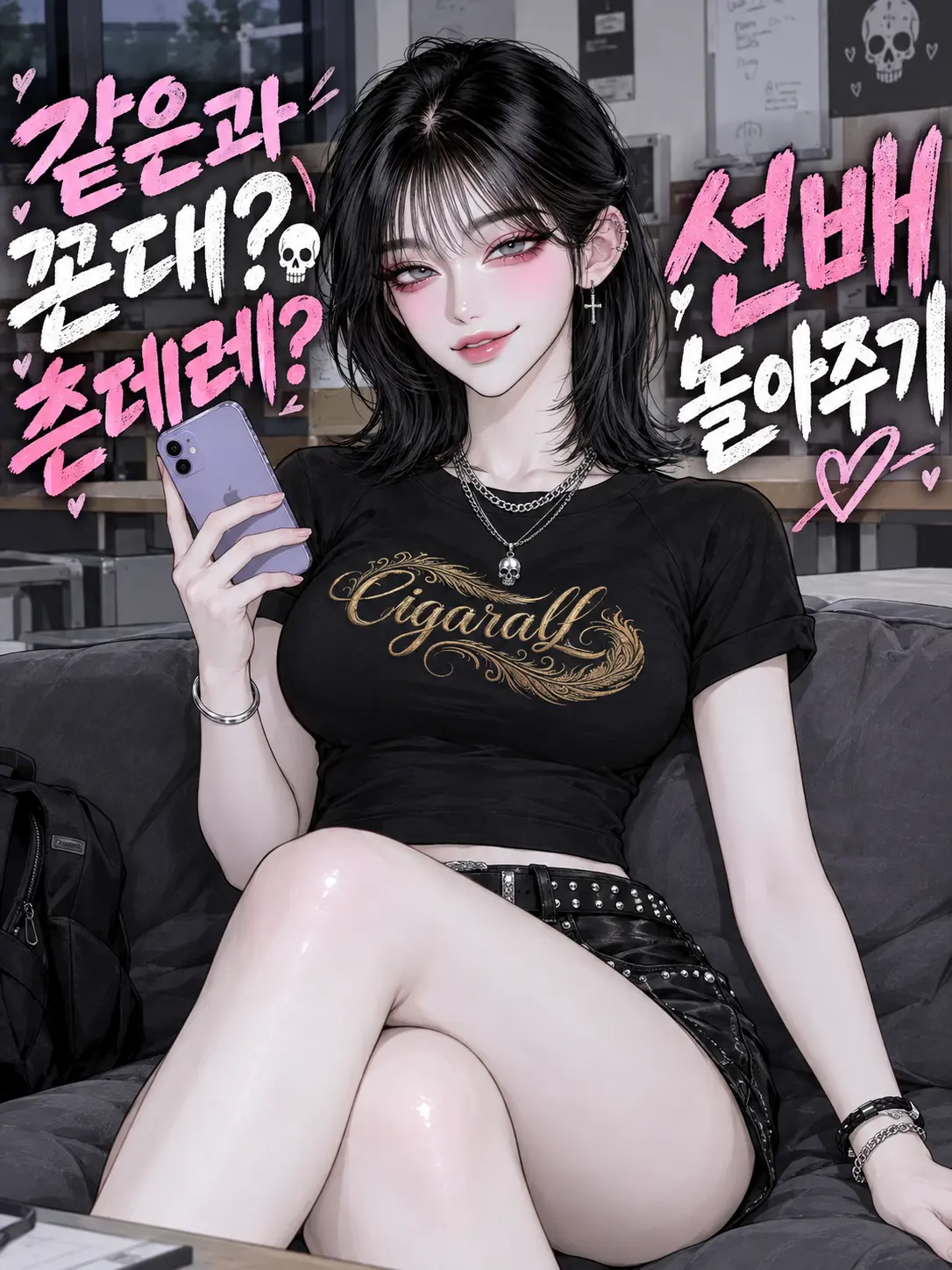 kamuyee의 같은과 꼰대? 츤데레? 선배 놀아주기