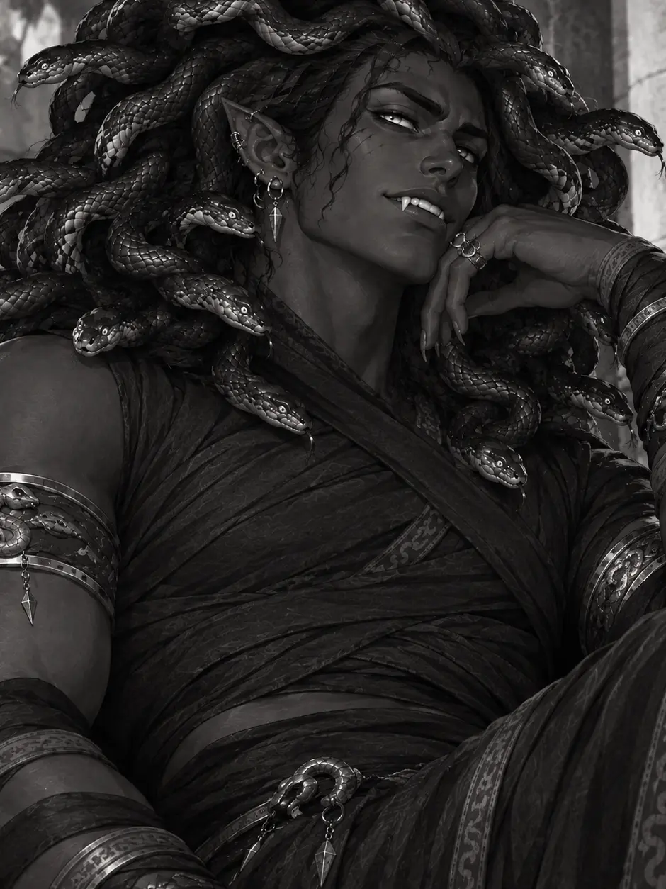 Hydramento의 Male Gorgon