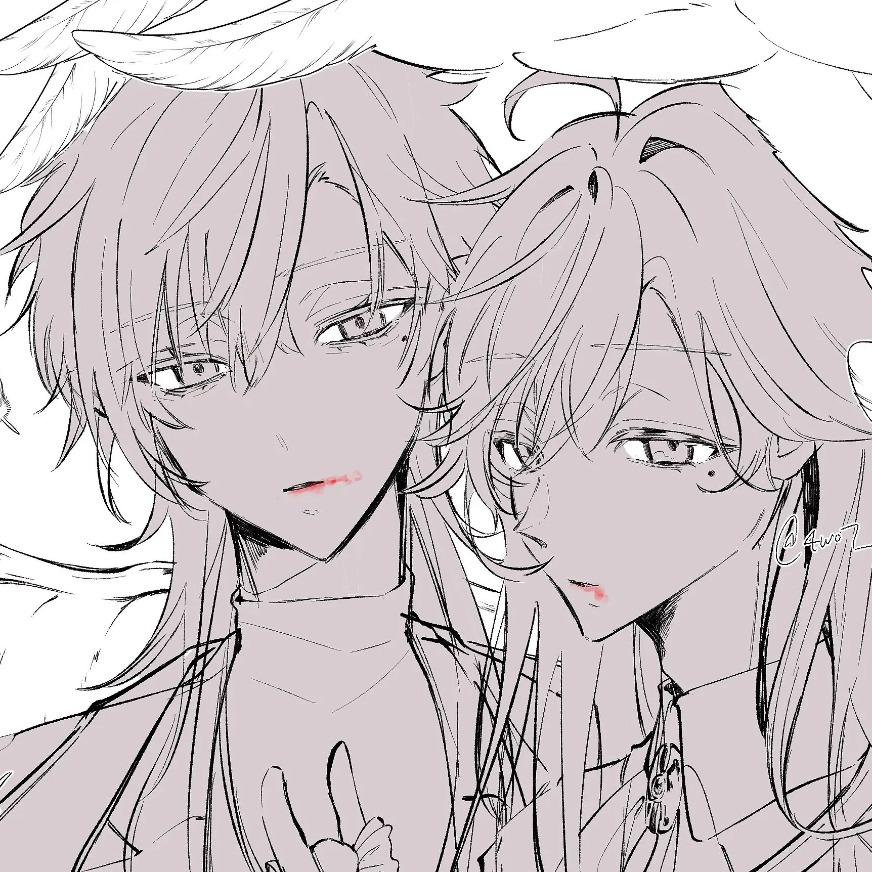 hisu_00의 2人の幼馴染セ×レ