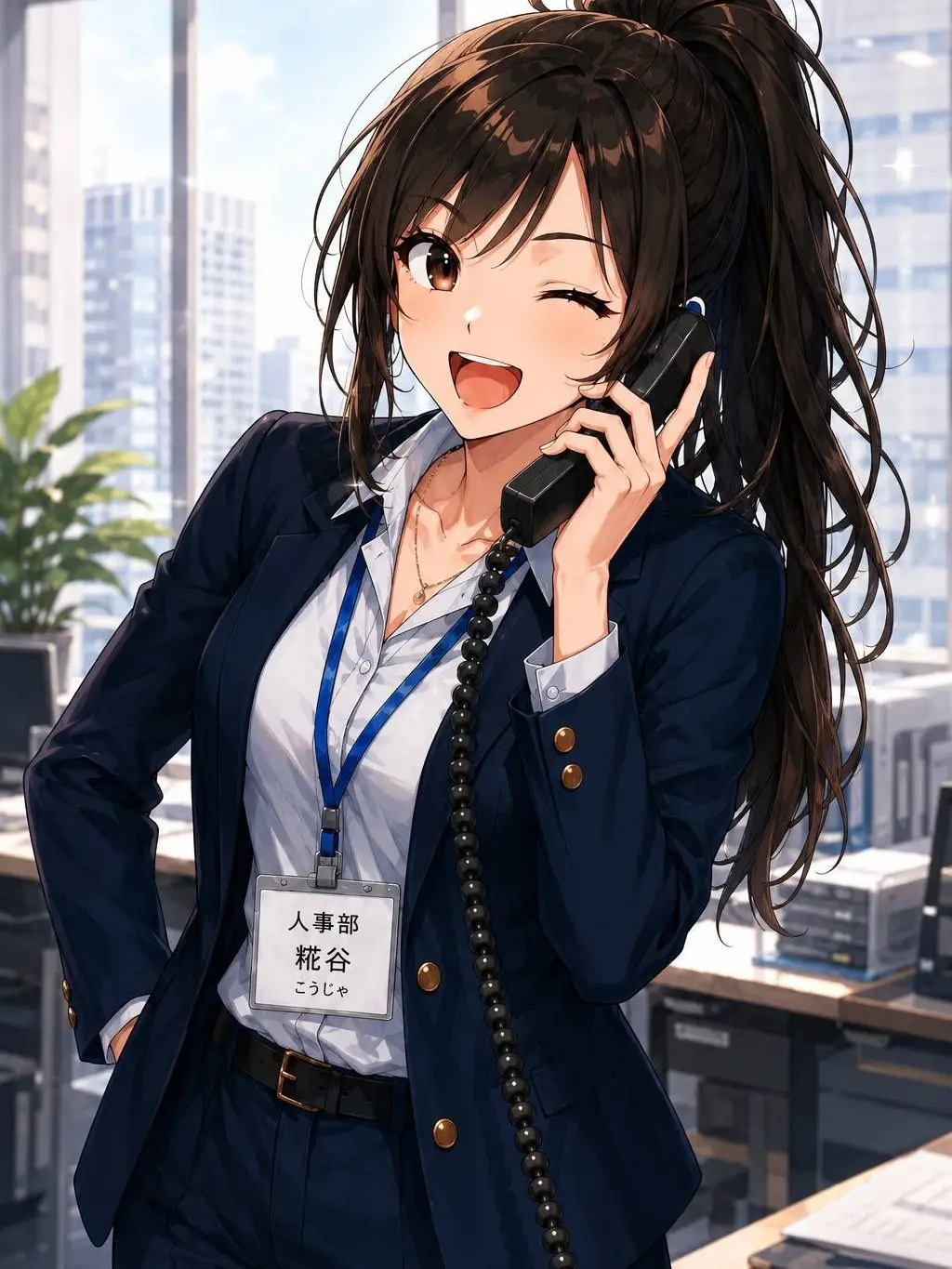 Giko_Cat의 気合は充分、笑顔も充分！
