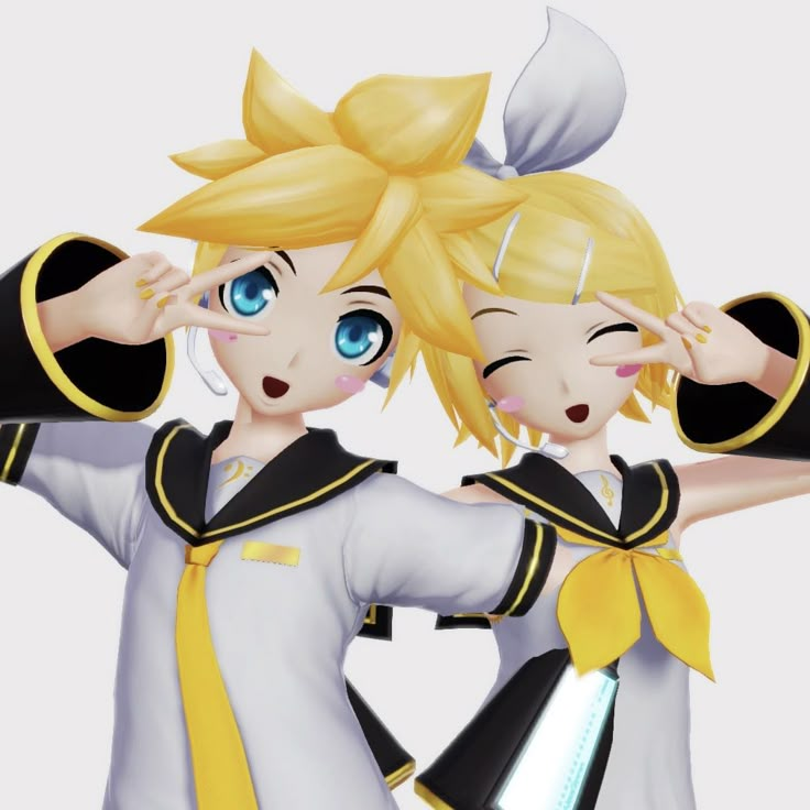 鏡音リン, 鏡音レン 대표 이미지