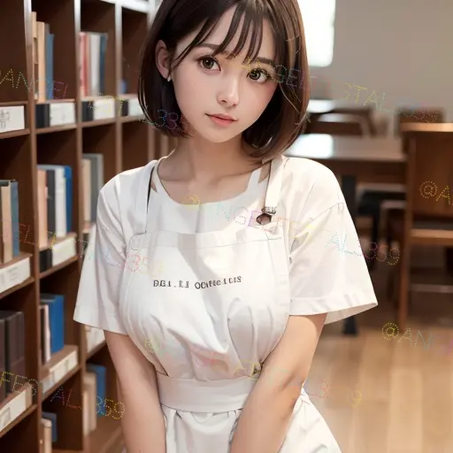 AngelFestal3359의 無表情な図書館のコがかわいい