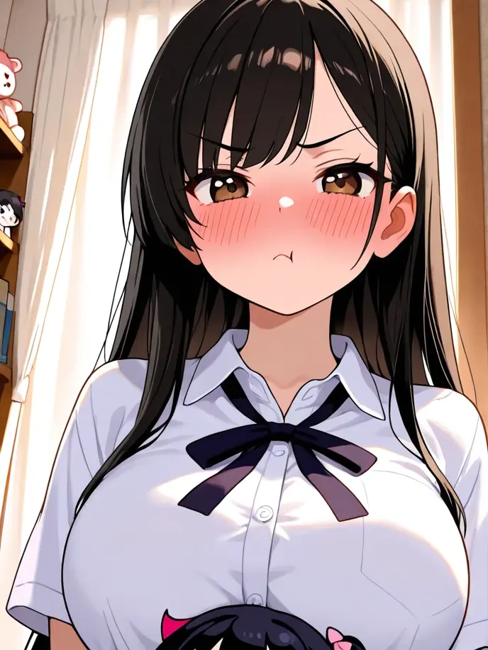 Monochro의 妹の友達が家に来た