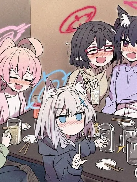 MoodyPoco5957의 아비도스의 회식 자리