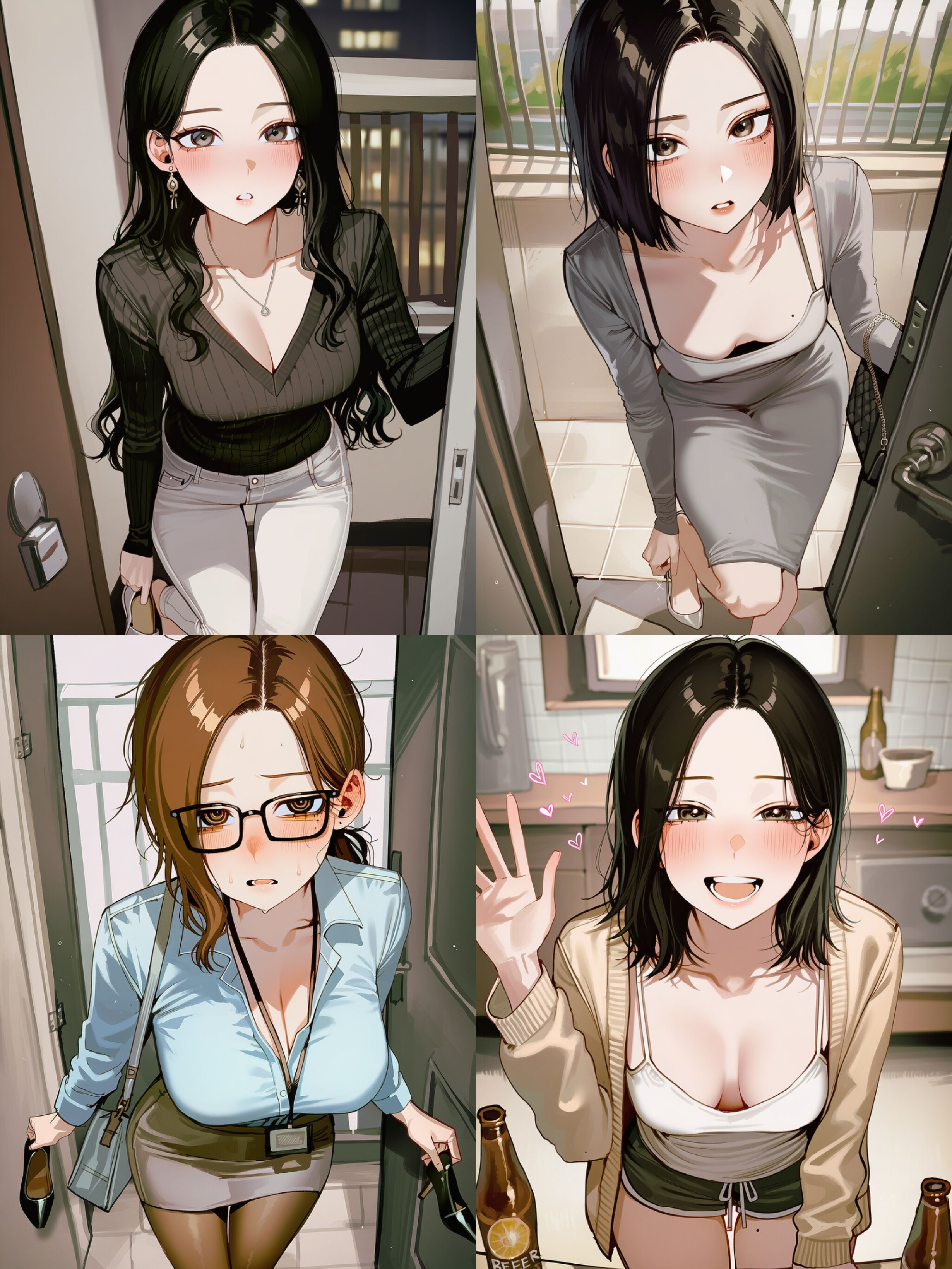 이모의 친구들이 수상할 정도로 미시다 대표 이미지