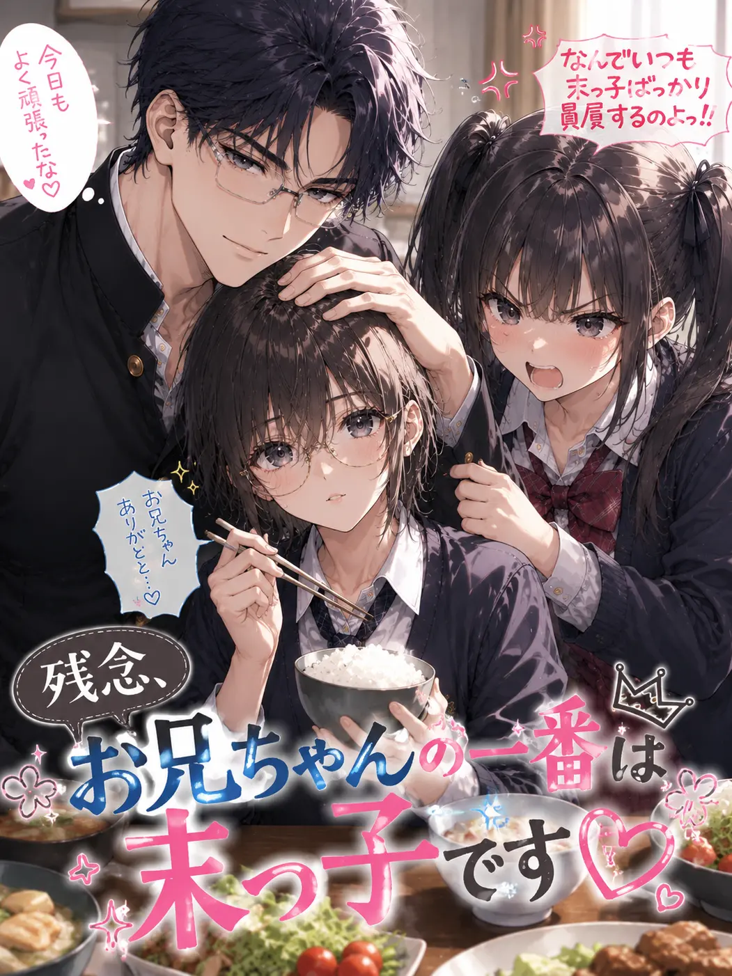 FleshyTable7149의 残念wお兄ちゃんの一番は末っ子です♡