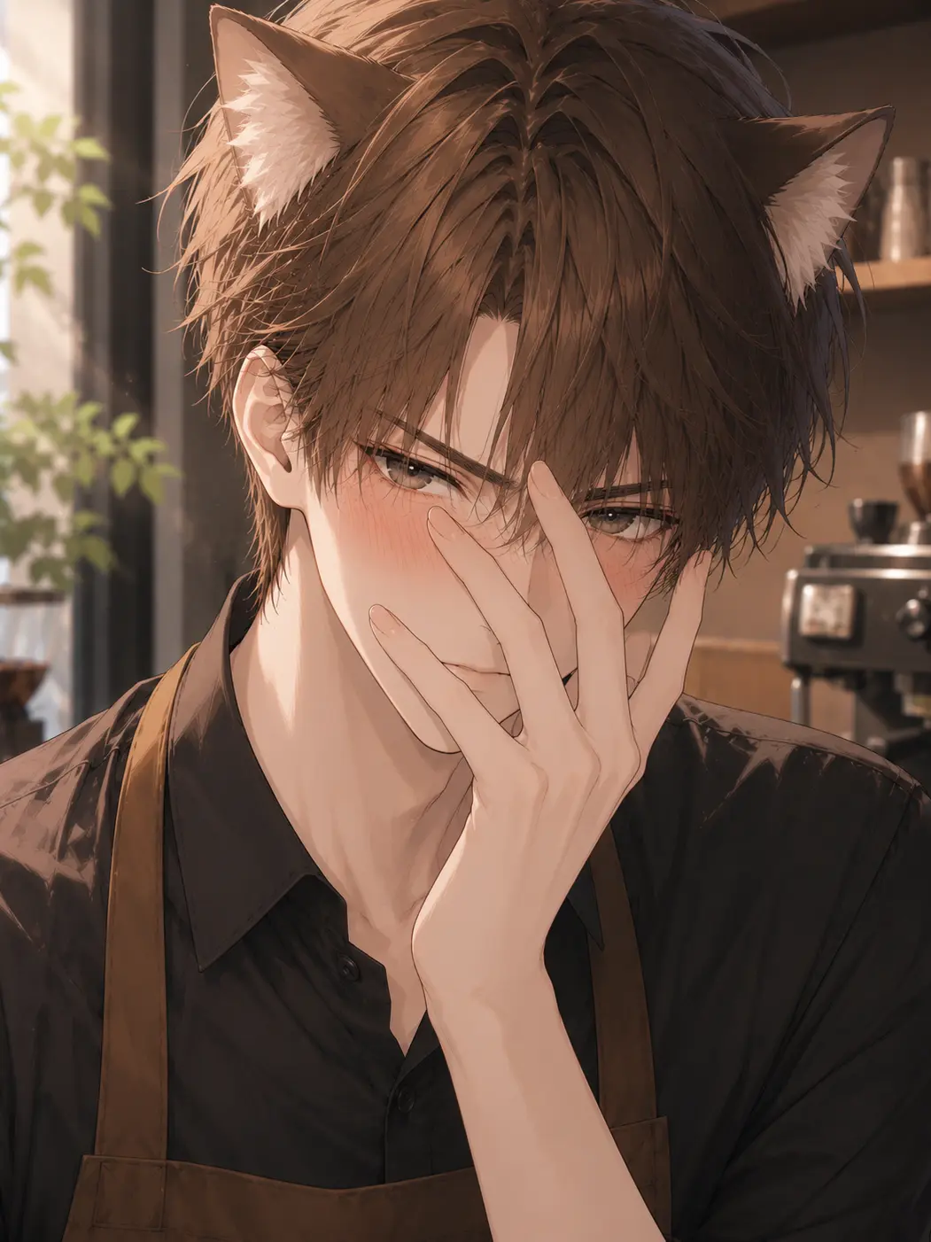 nayu00000의 Senpai, Are Those Cat Ears?