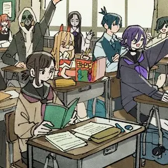 Angel.devil13의 체인소맨 캐릭들과 학교생활