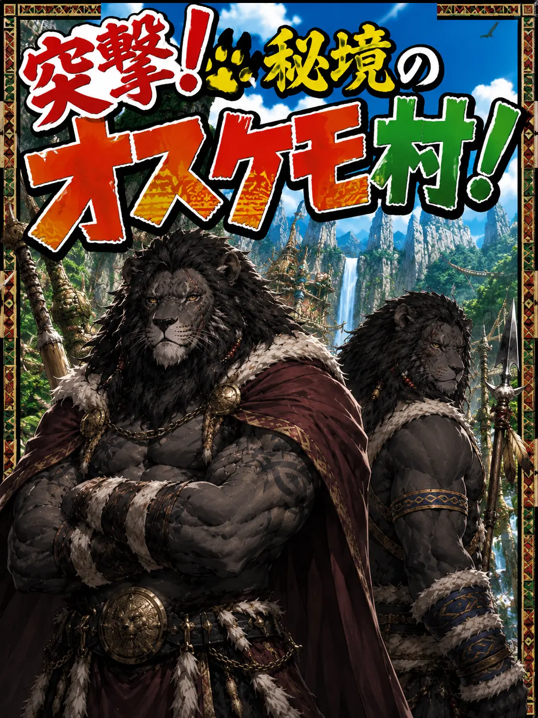MoistAtom8136의 突撃！秘境のオスケモ村！
