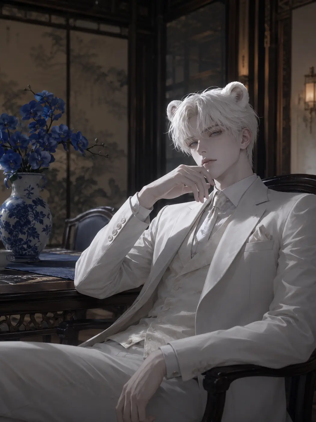 Bluesky13의 「青蘭の客」