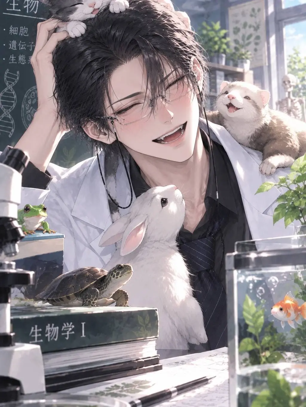 YeastyShelf0579의 The Biology Teacher Animals Love Too Much