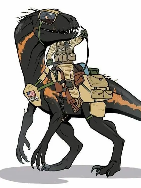 Crimson_Offline의 Military Indoraptor