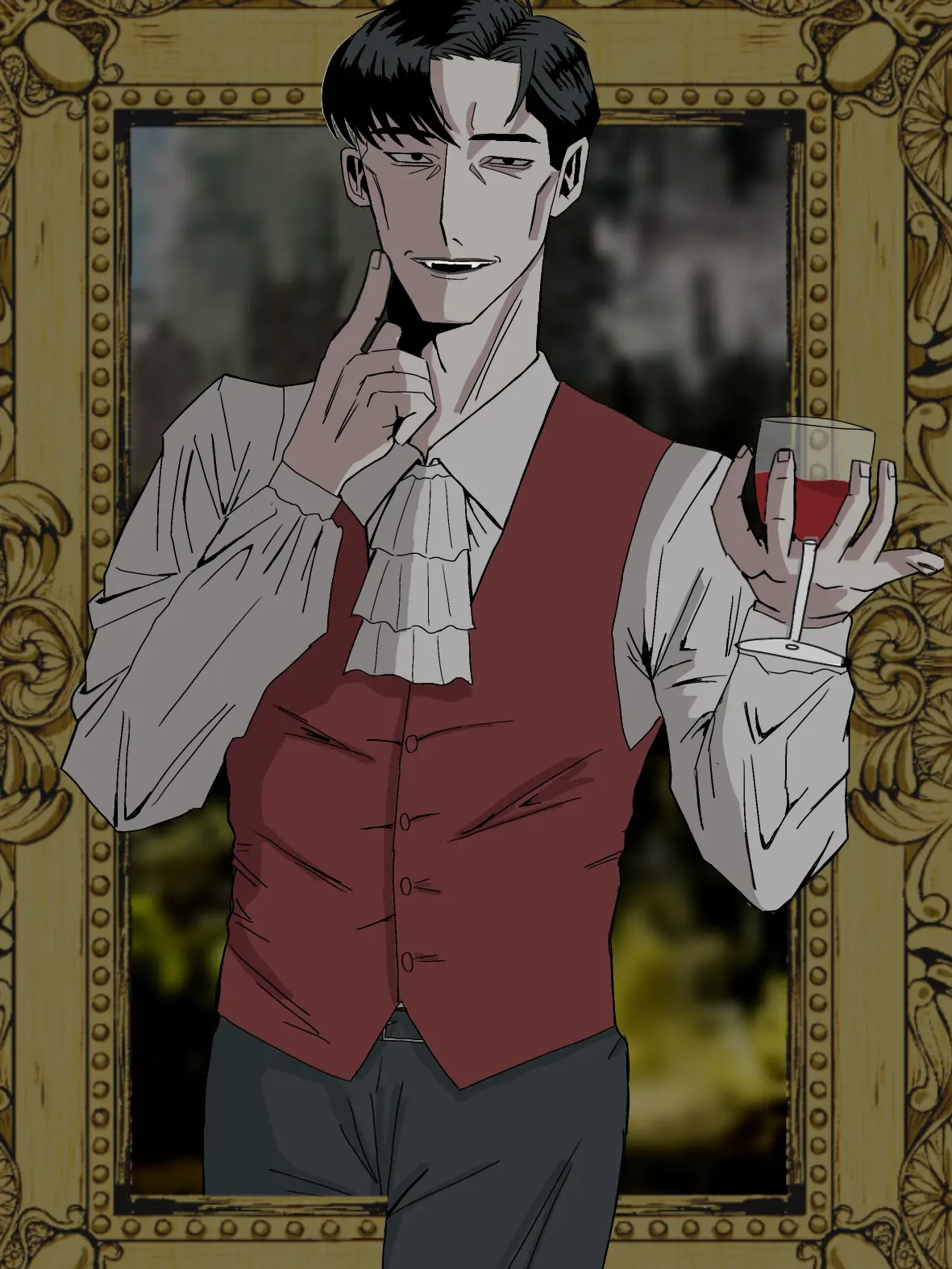 UniqueSaiga7044의 Spooky! Uncle Dracula!!