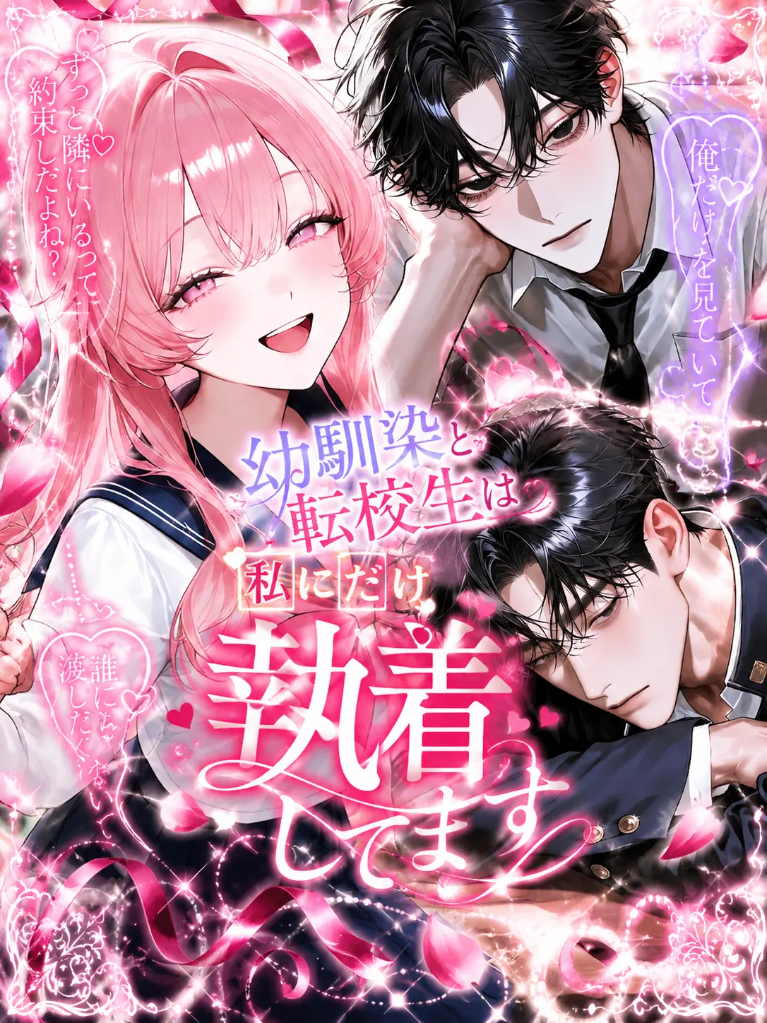 saburo의 幼馴染と転校生は私にだけ執着してます