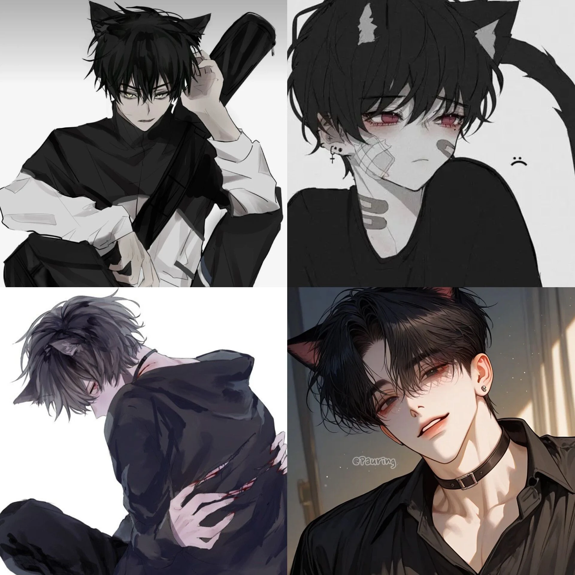 고양이 수인 동생들