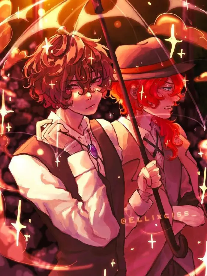ILoveDazai의 Life of a fox and a cat. Chuuya and dazai