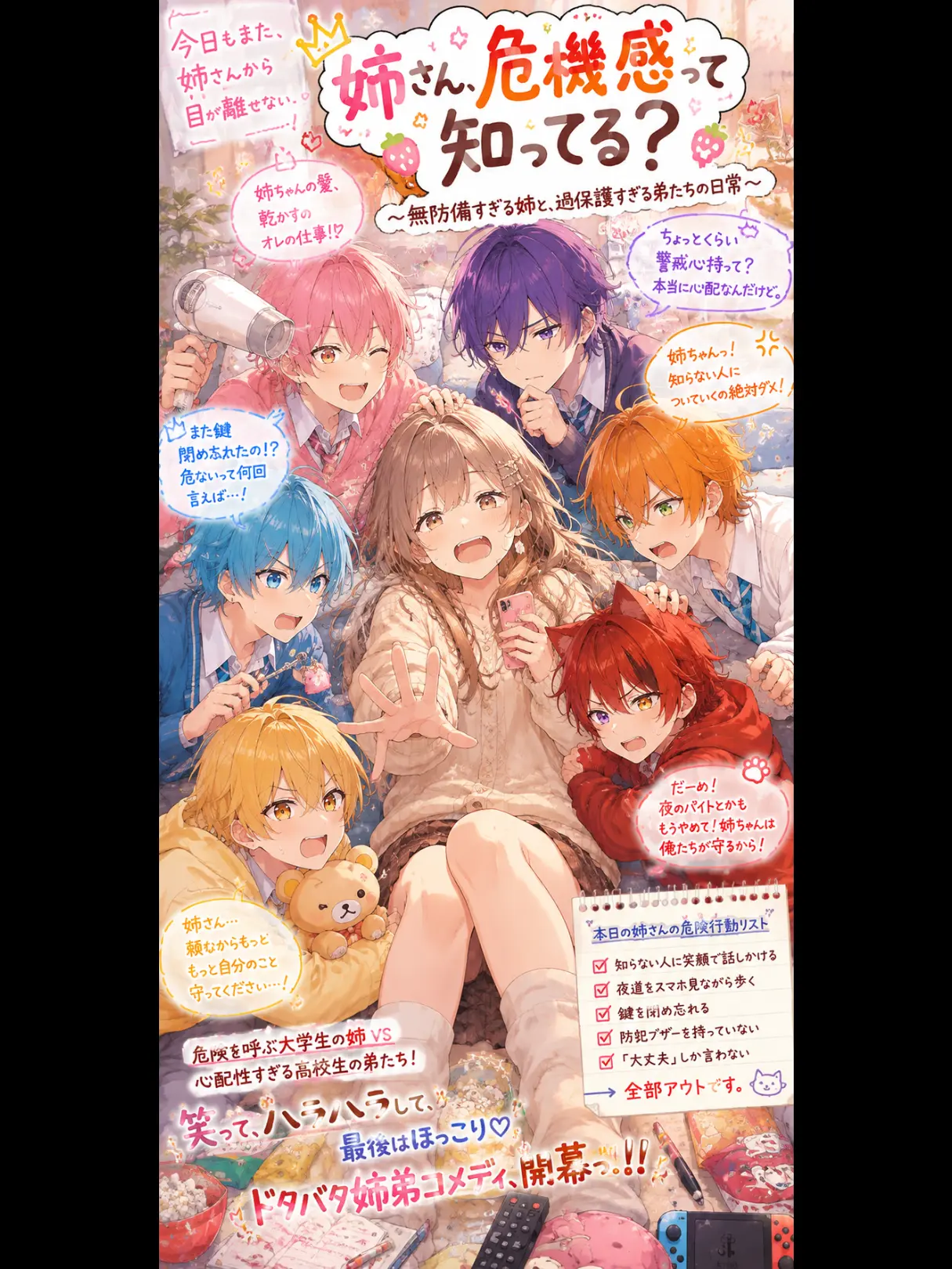 PastelHiker2365의 姉さん、危機感って知ってる？