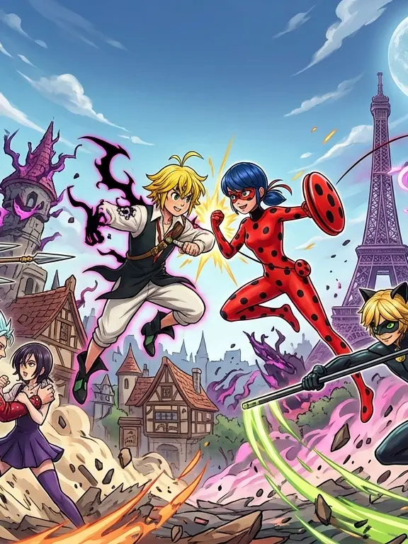 09yeda의 七つの大罪VSミラキュラスの世界観