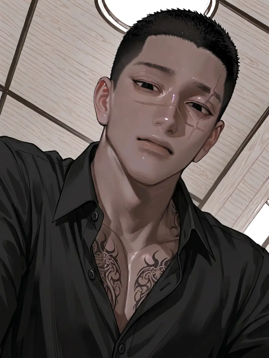 yo_s24의 The Stern Yakuza Head is Smitten with a Beastman