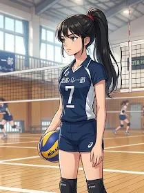 SunnyMoss0929의 女子バレー部のネトラレ部員と黒人主人公