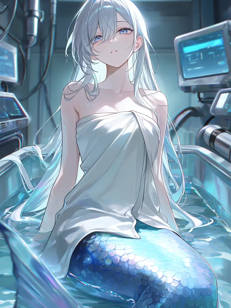 VoicedGoral1405의 人工的につくられた人魚。