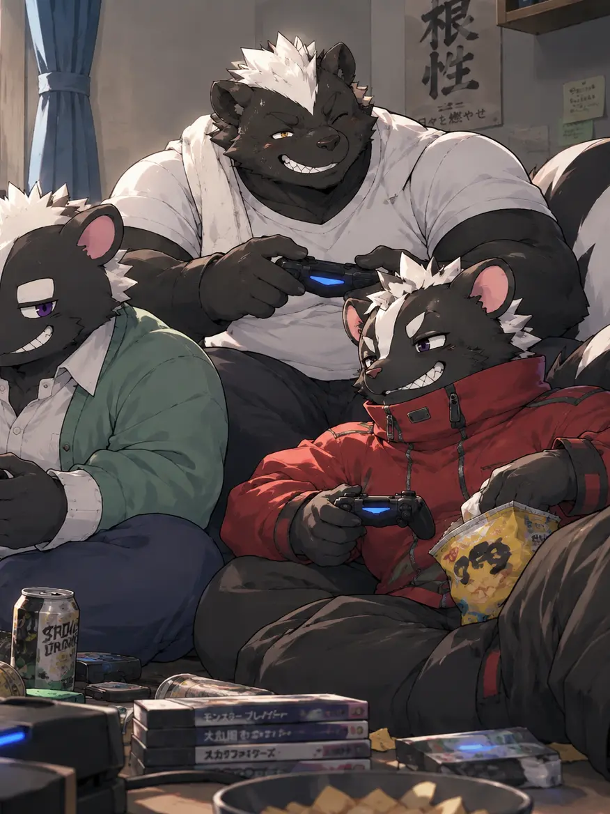 Tug_MGR124의 The Skunk Brothers' Stinky Life