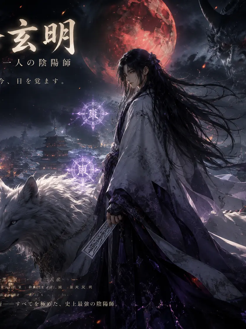 Zero.Jimu0724의 九条玄明――「千年に一人の陰陽師」