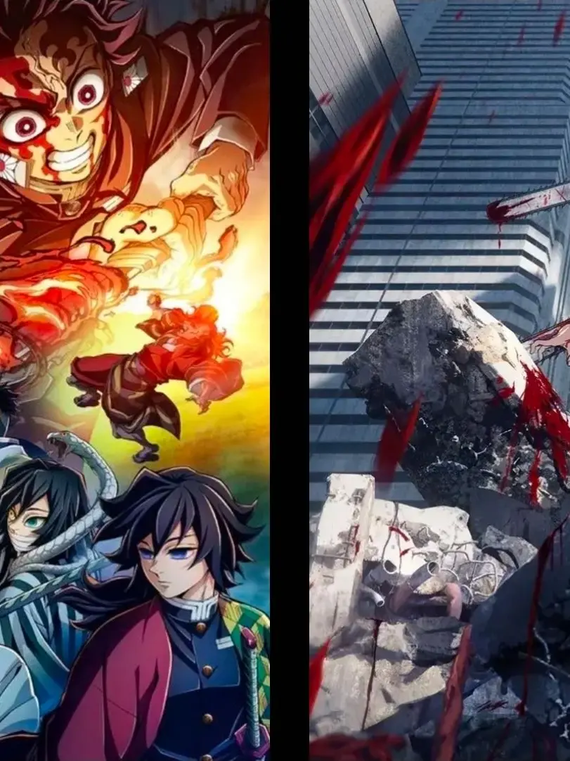 Hakashi_Hika의 귀멸의칼날×체인소맨+동거