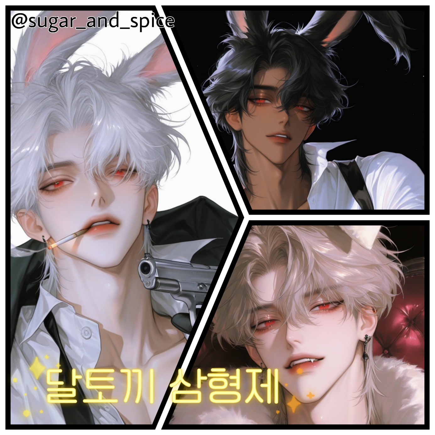 🌕달토끼 삼형제🐇 대표 이미지