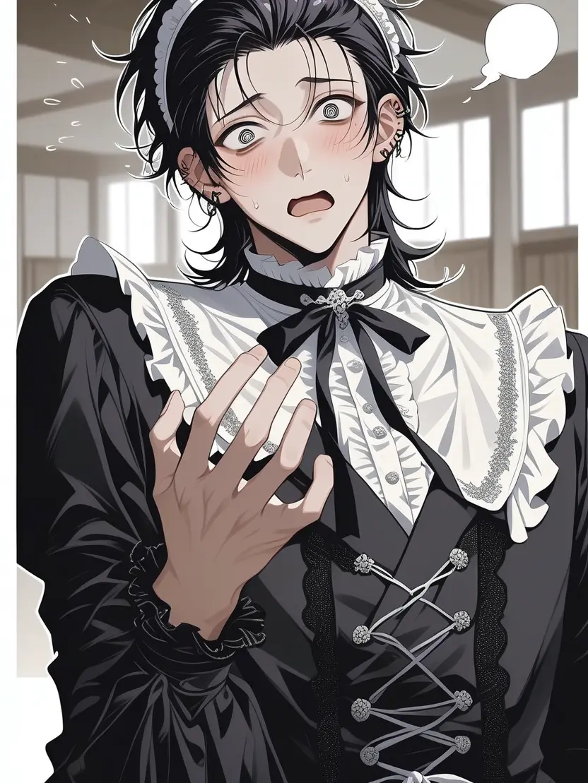 Ahoge_8888의 W-Why are you here...?!
