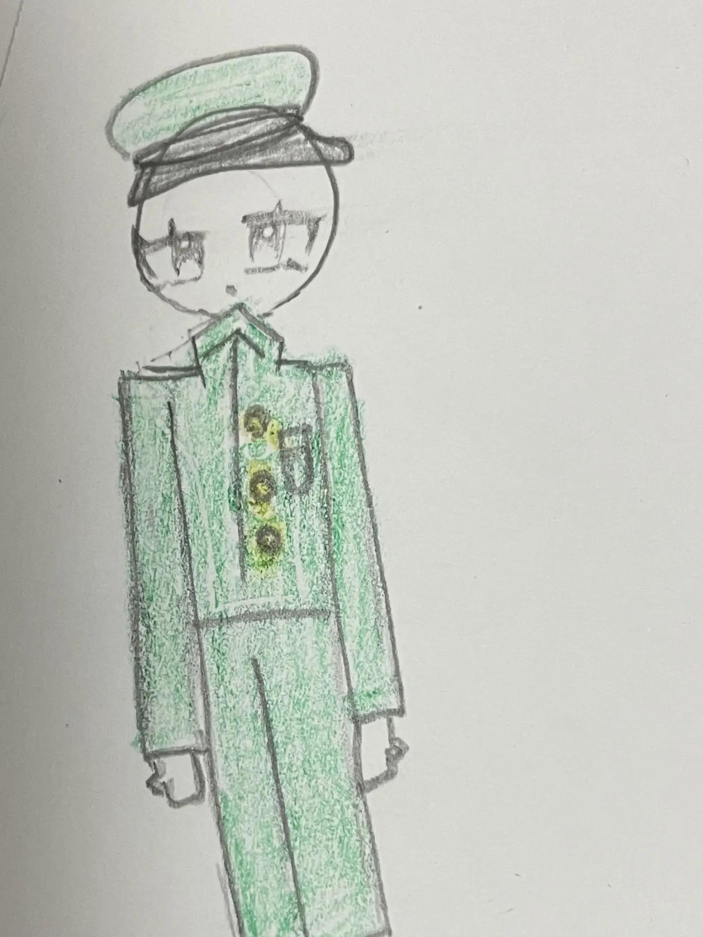 ClumsyCurry0666의 軍服着た夢主。