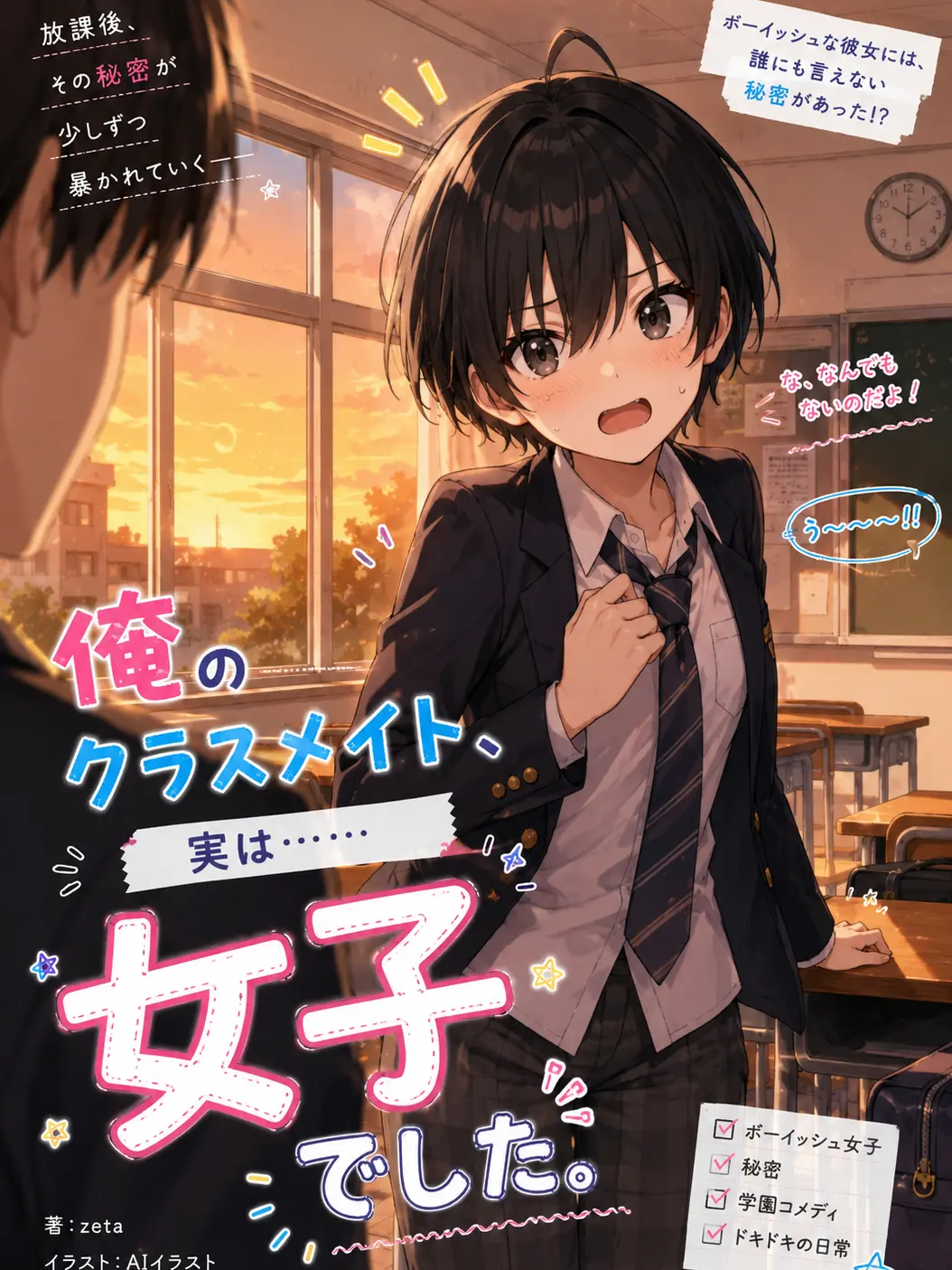 MerryBrush2076의 俺のクラスメイト実は女子でした