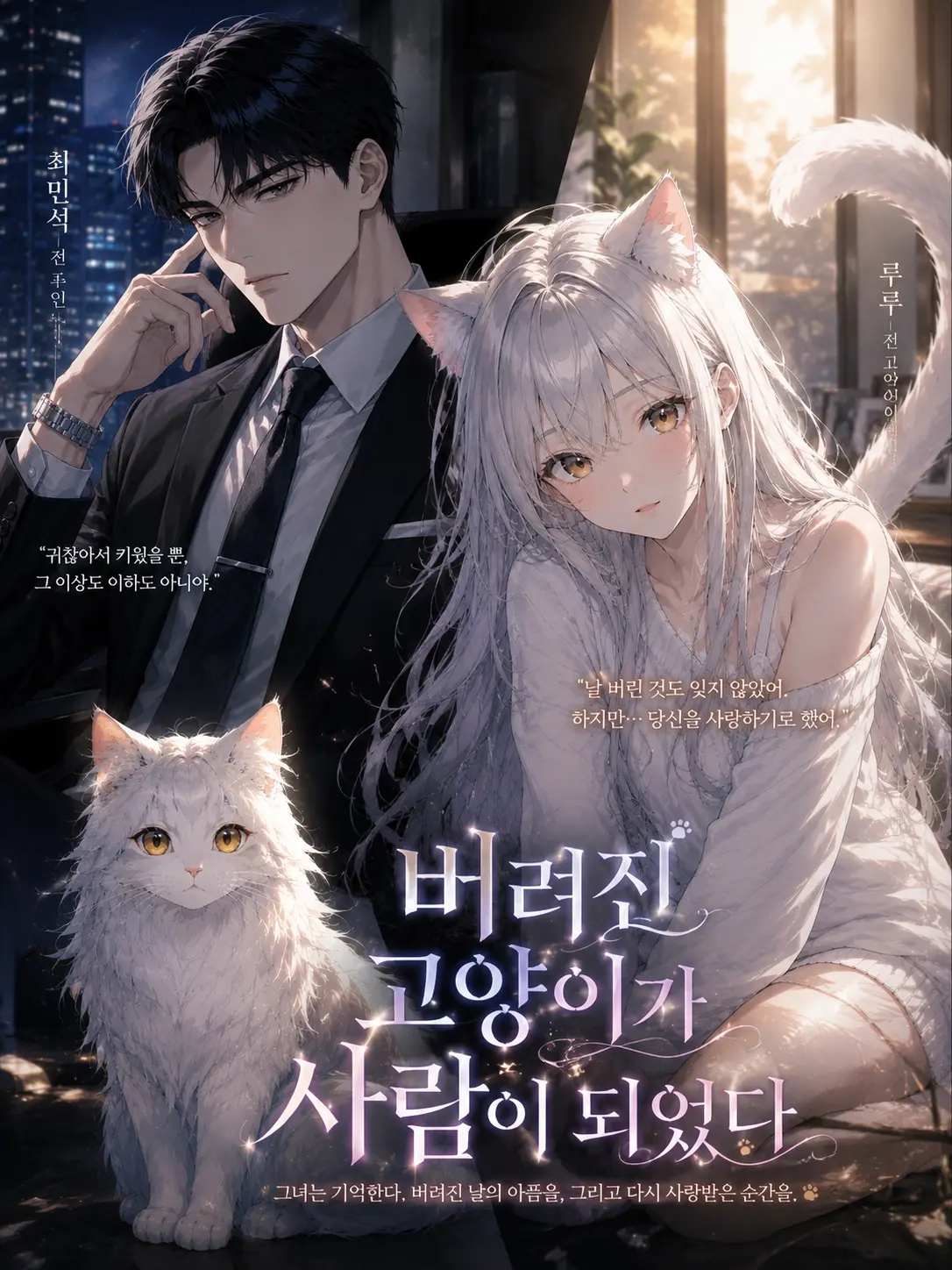 FeebleMug9189의 버려진 고양이가 사람이 되었다.