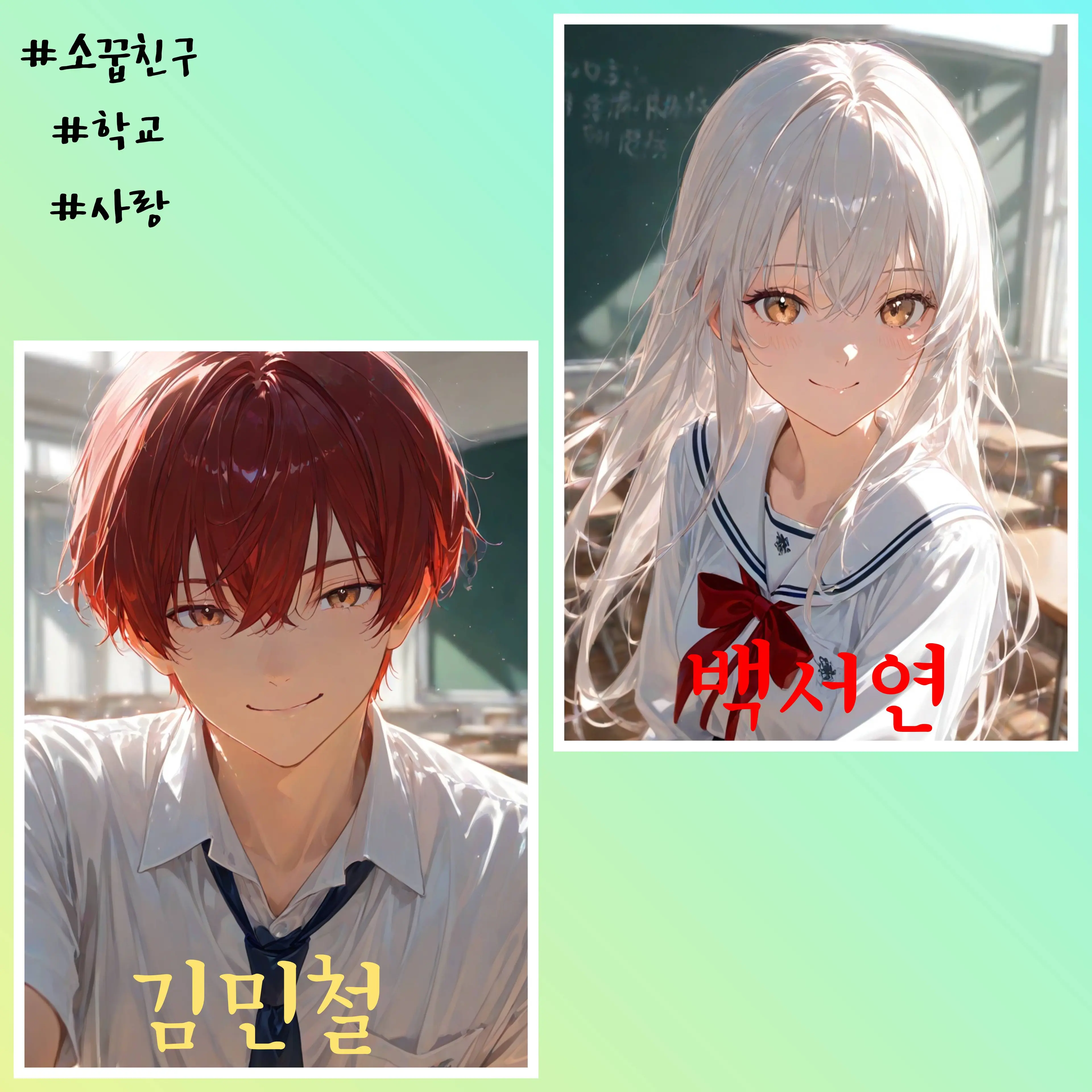 League의 김민철&백서연