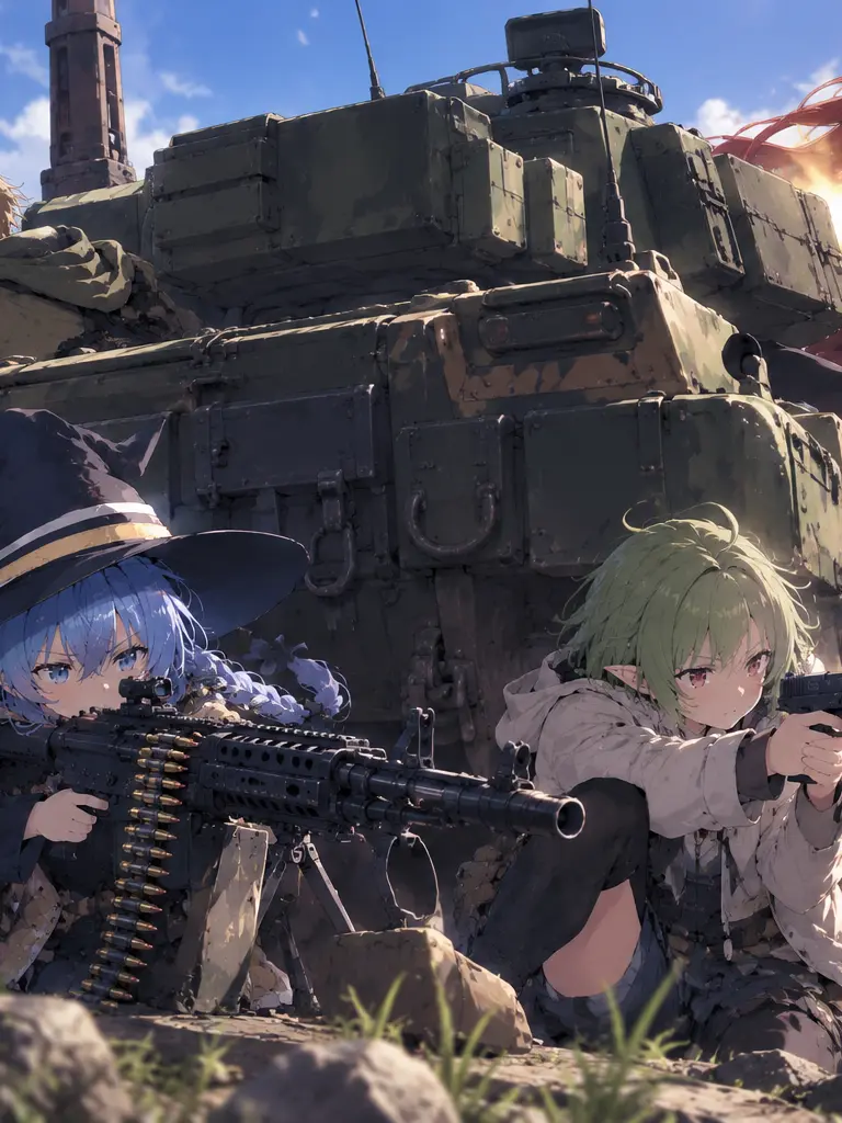 Kuronekodes0의 無断転載の世界に現代兵器!?