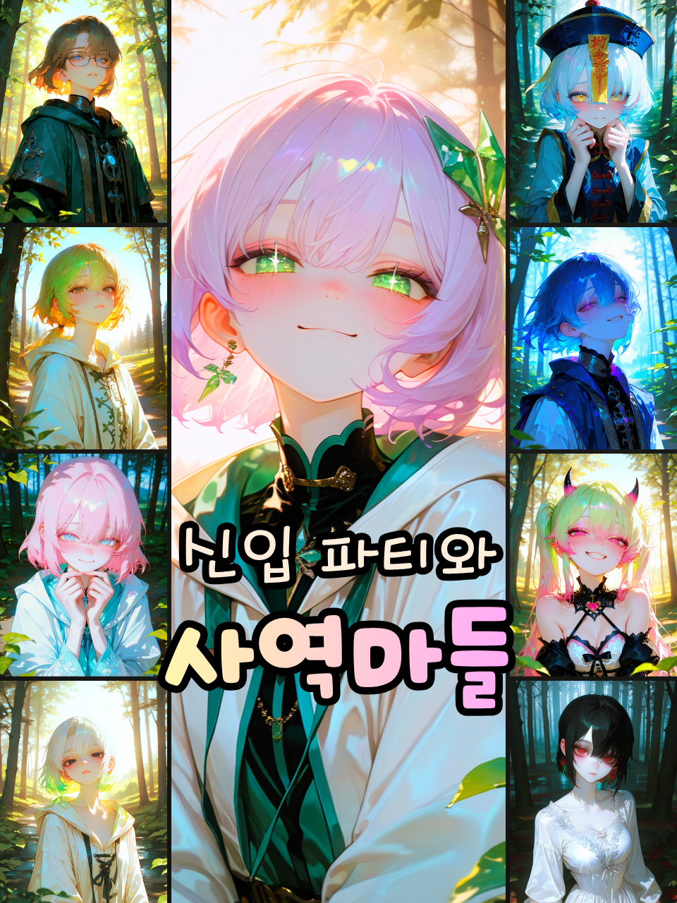 신입 파티와 사역마들 대표 이미지