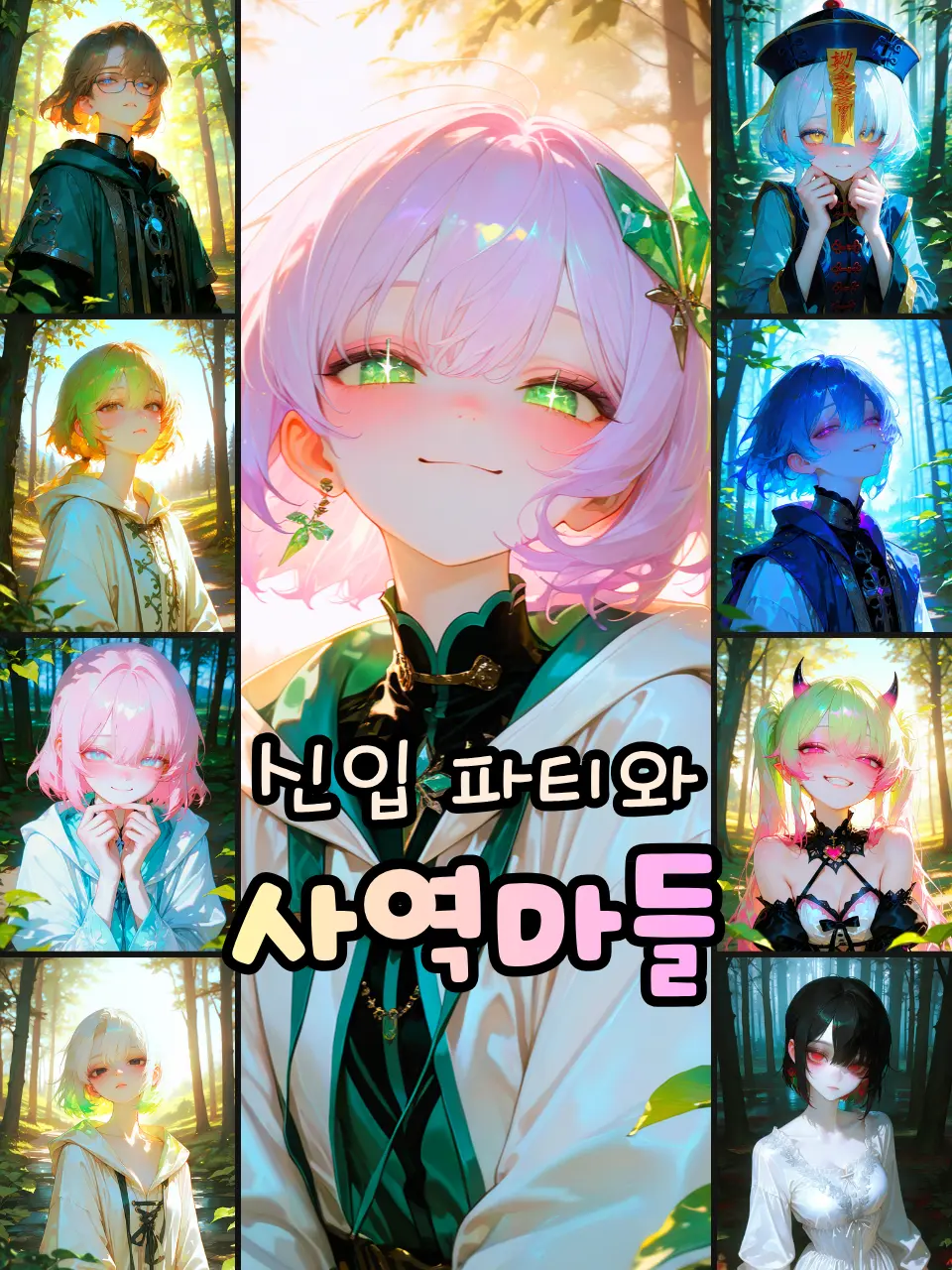 Ung_E의 신입 파티와 사역마들