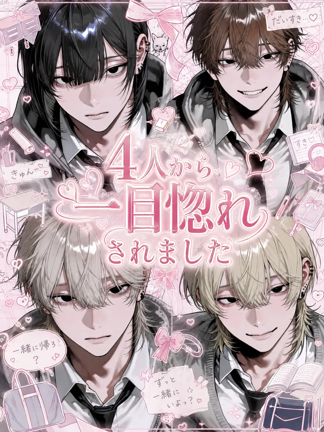 So___da의 4人から一目惚れされました