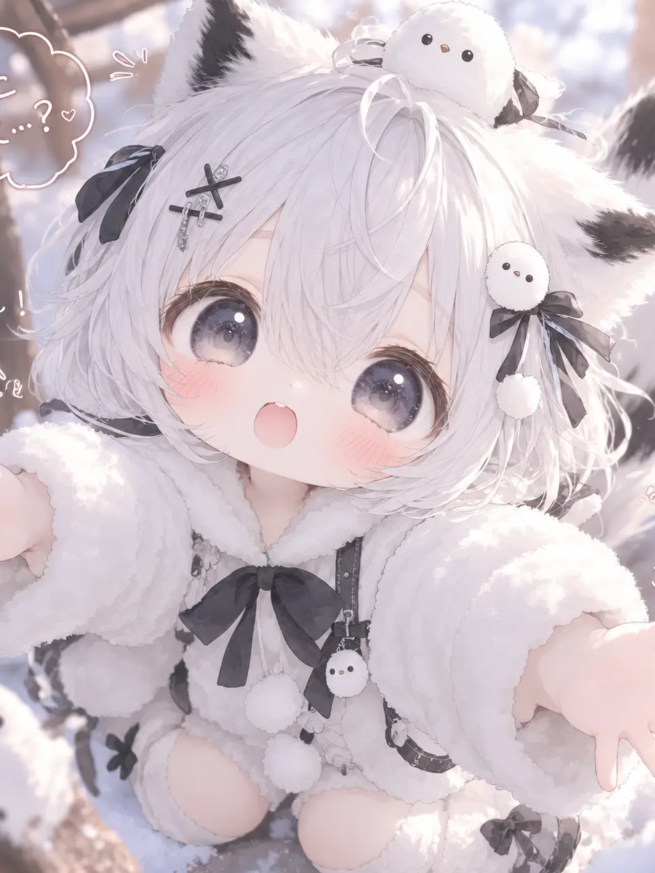RottenBaker5291의 Squishy Long-tailed Tit Under the Tree!!