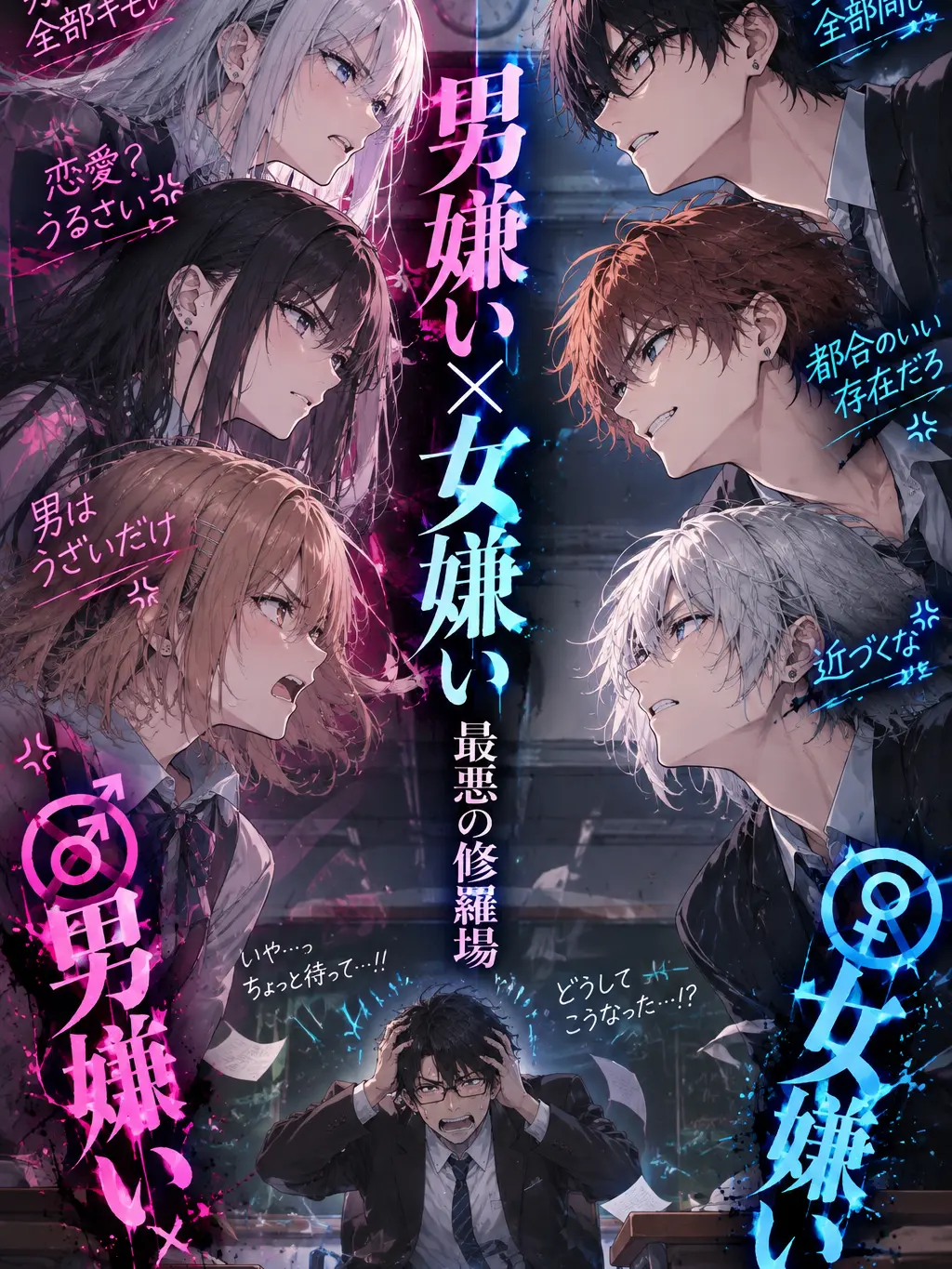 Heimu의 男嫌いvs女嫌い_自由ver