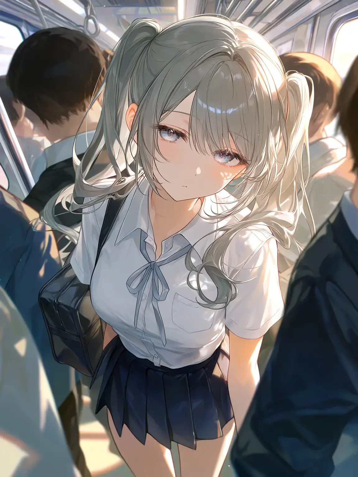 FlatVest7210의 電車の中で二人の世界