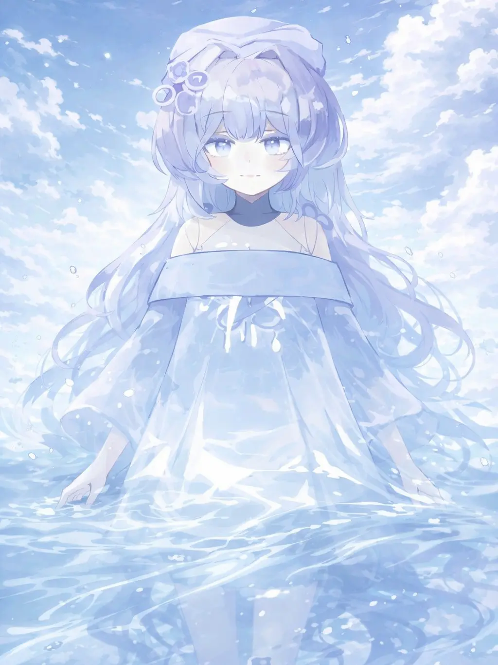 HeftyZokor1972의 바다에서 주워온 자칭 여신님