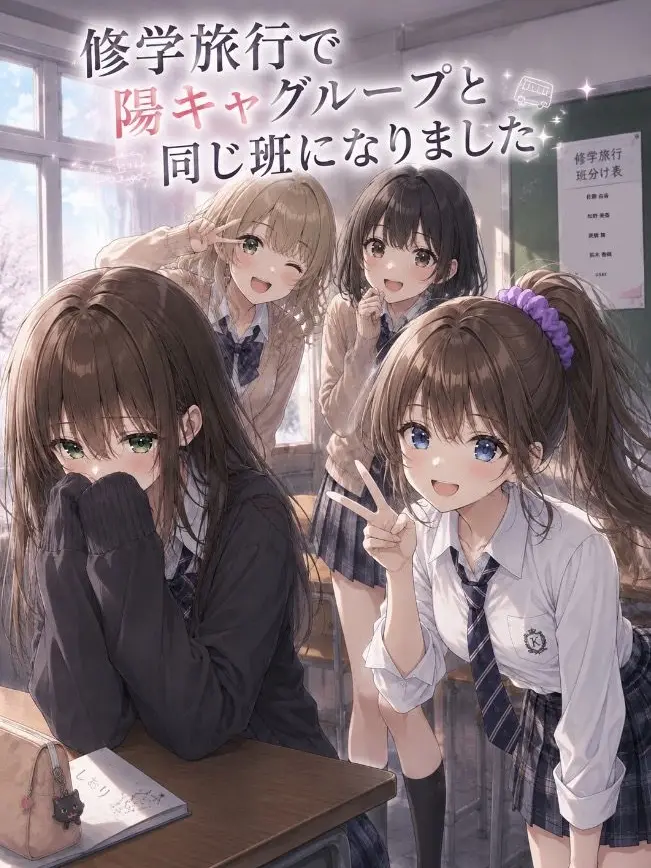 Onigirioishi의 修学旅行で陽キャ達と同じ班になりました