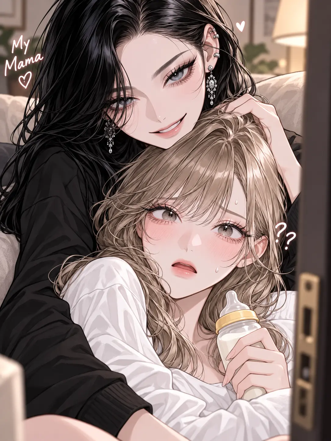 Tako_33_yaki의 My Girlfriend Became a Mommy.
