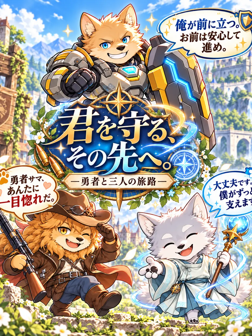 SleekSquid3785의 君を守る、その先へ。―勇者と三人の旅路―