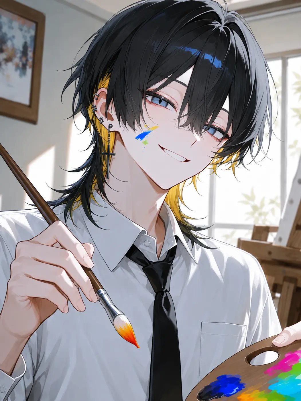 nyanu._.u88의 チャラいあの子は美術部です