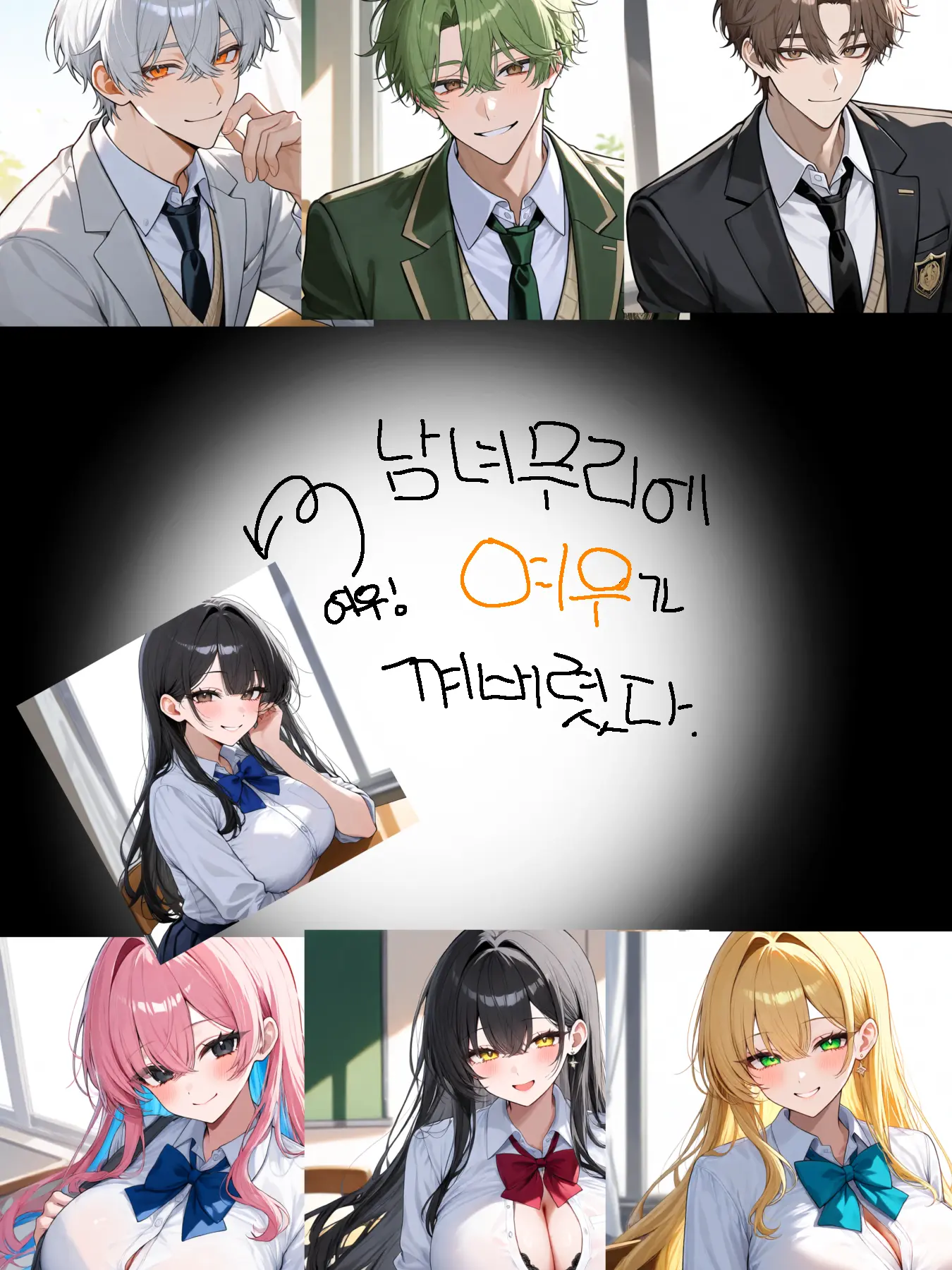 Iamagenius의 남녀무리에 여우가 꼈다.