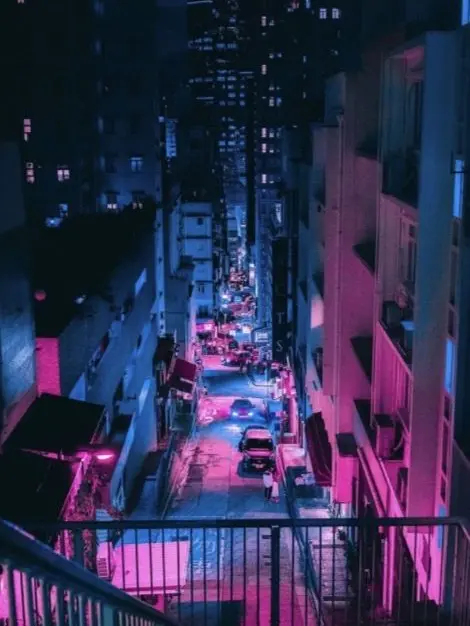 ennda____mann의 夜の街で彼等は…